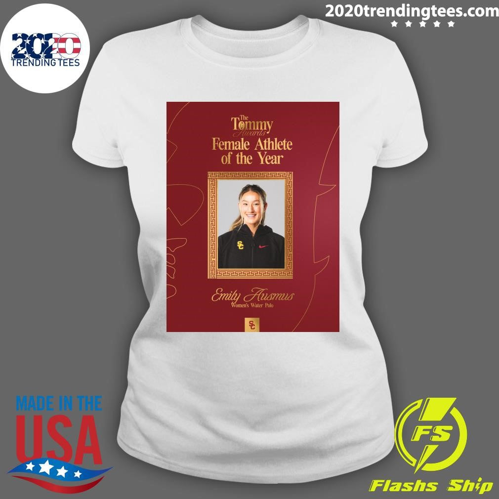 The Tommy Awards Male Athlete of the Year Emily Ausmus Women’s Water Polo Football Shirt