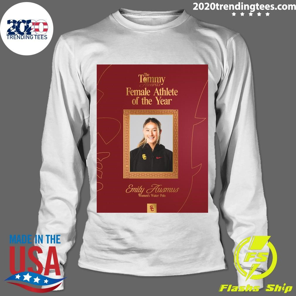 The Tommy Awards Male Athlete of the Year Emily Ausmus Women’s Water Polo Football Shirt