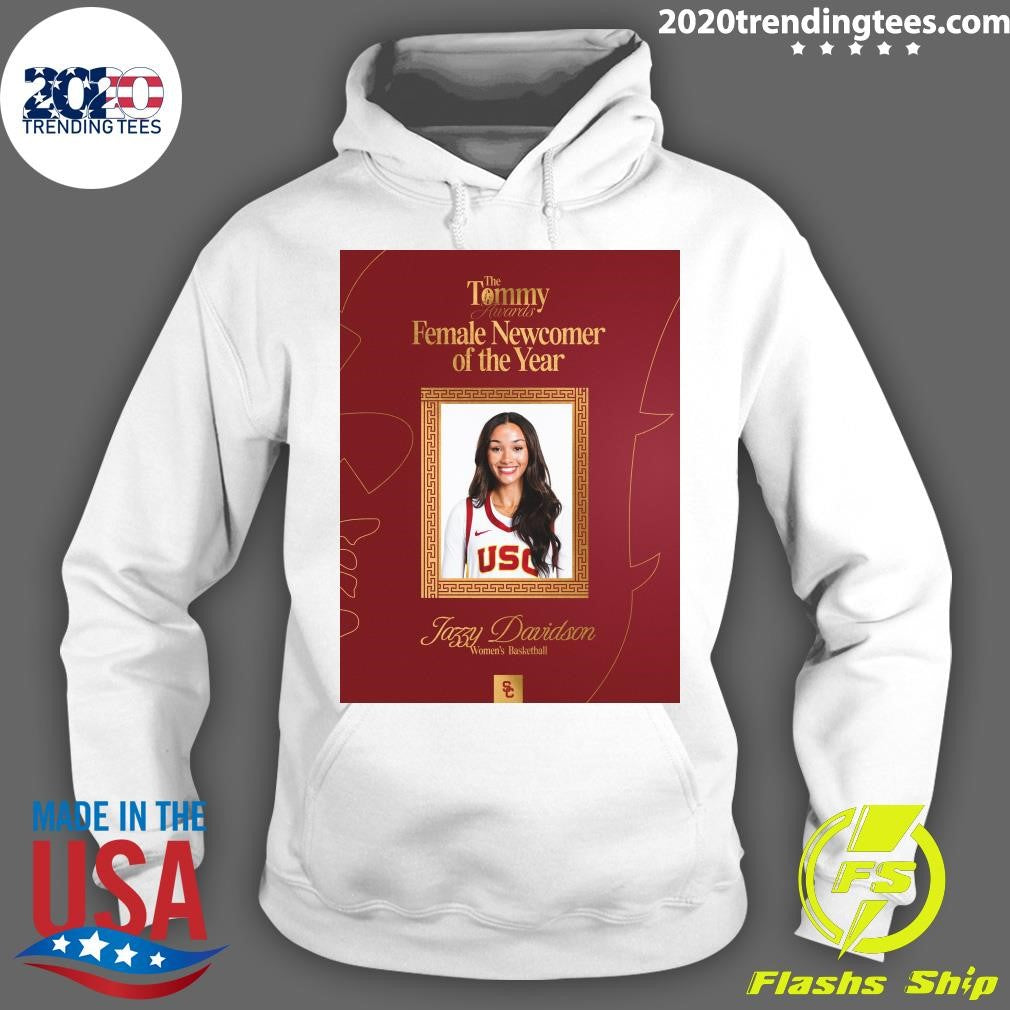 The Tommy Awards Male Athlete of the Year Jazzy Davidson Women’s Basketball Shirt