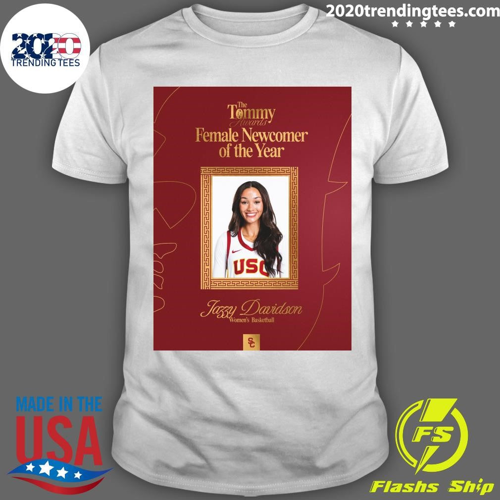 The Tommy Awards Male Athlete of the Year Jazzy Davidson Women’s Basketball Shirt