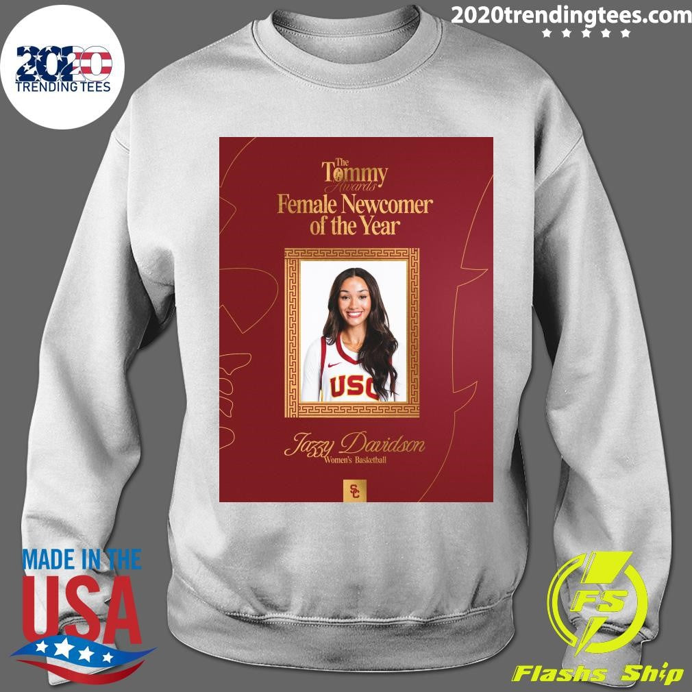 The Tommy Awards Male Athlete of the Year Jazzy Davidson Women’s Basketball Shirt