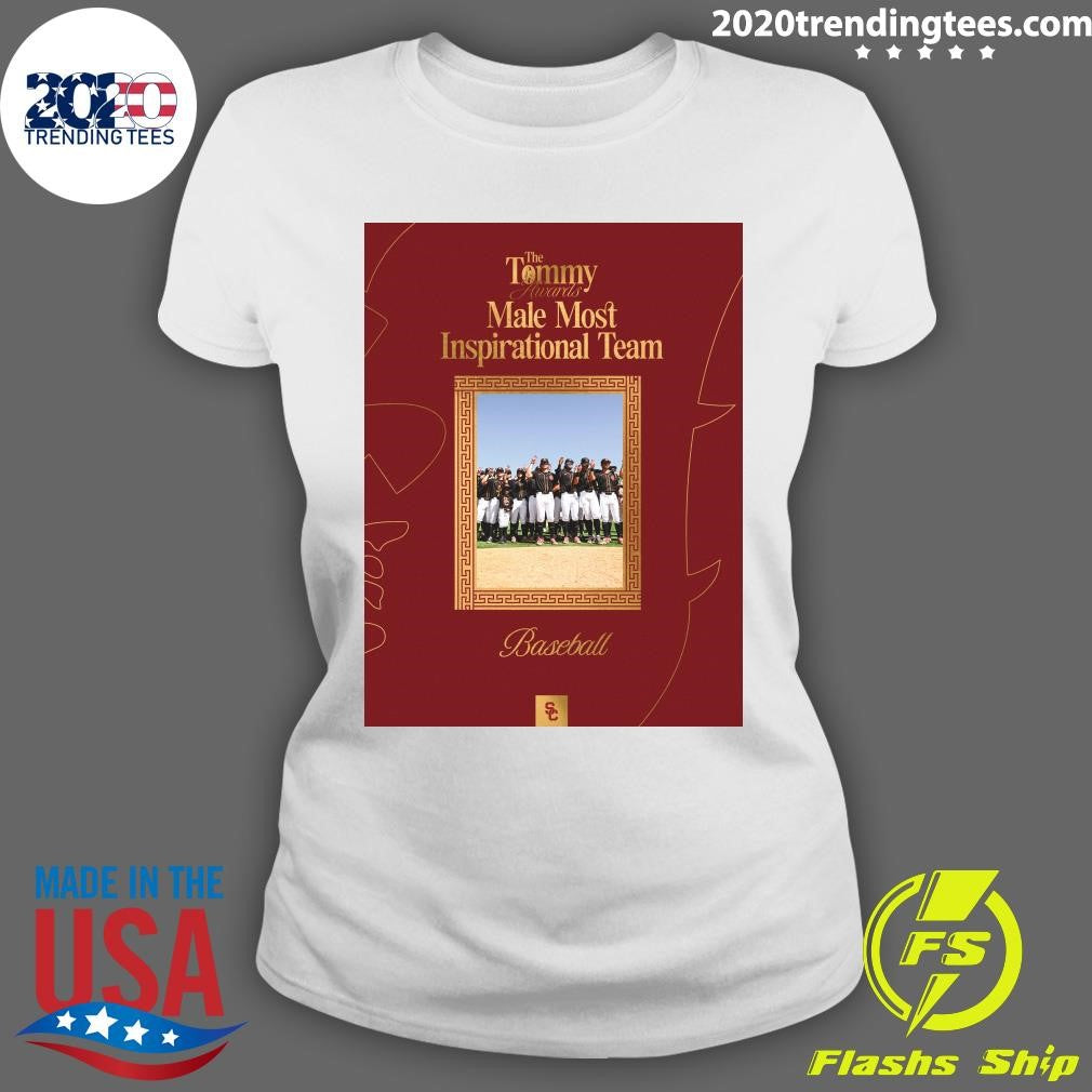 The Tommy Awards Male Most Inspirational Team Baseball Shirt