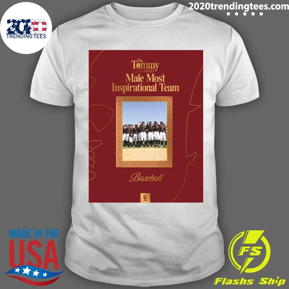 The Tommy Awards Male Most Inspirational Team Baseball Shirt