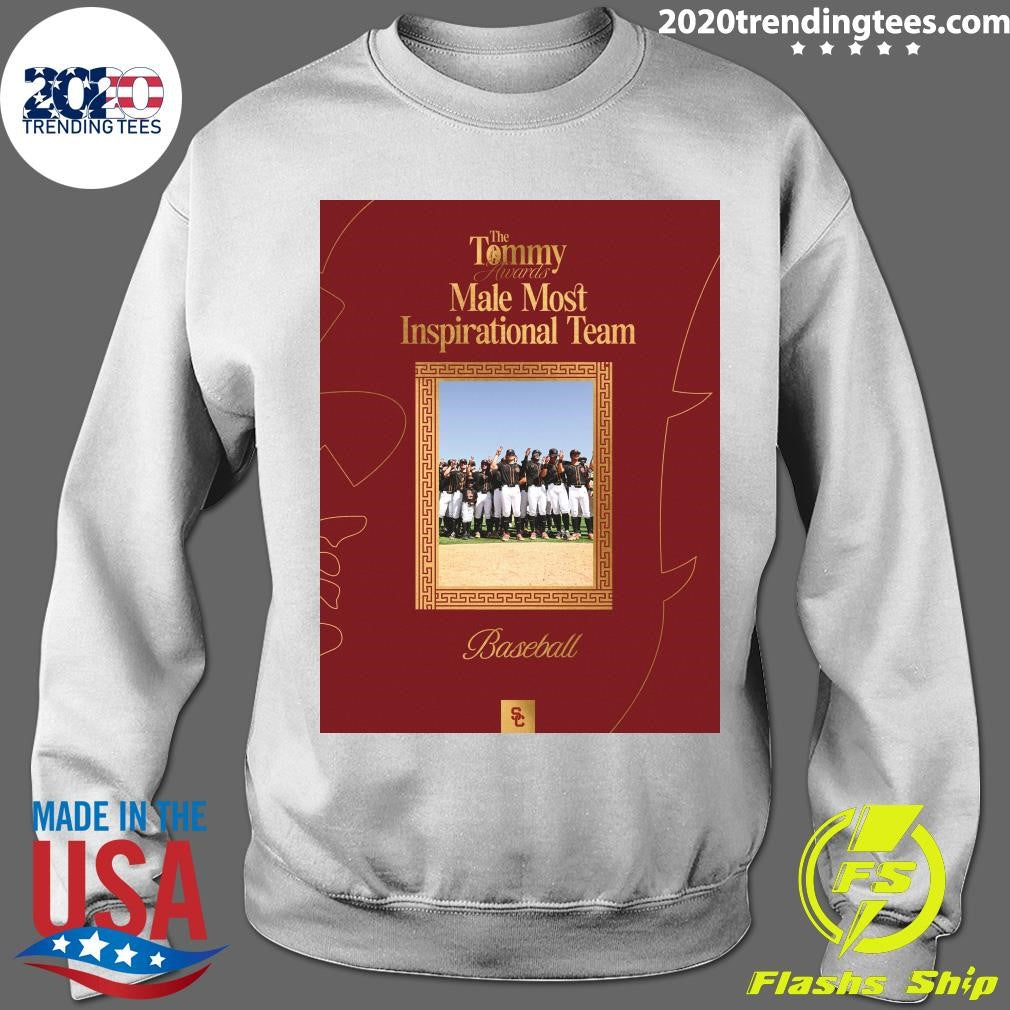 The Tommy Awards Male Most Inspirational Team Baseball Shirt