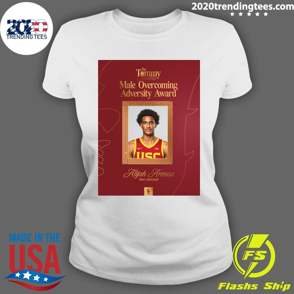 The Tommy Awards Male Overcoming Adversity Award Alijah Arenas Men’s Basketball Shirt