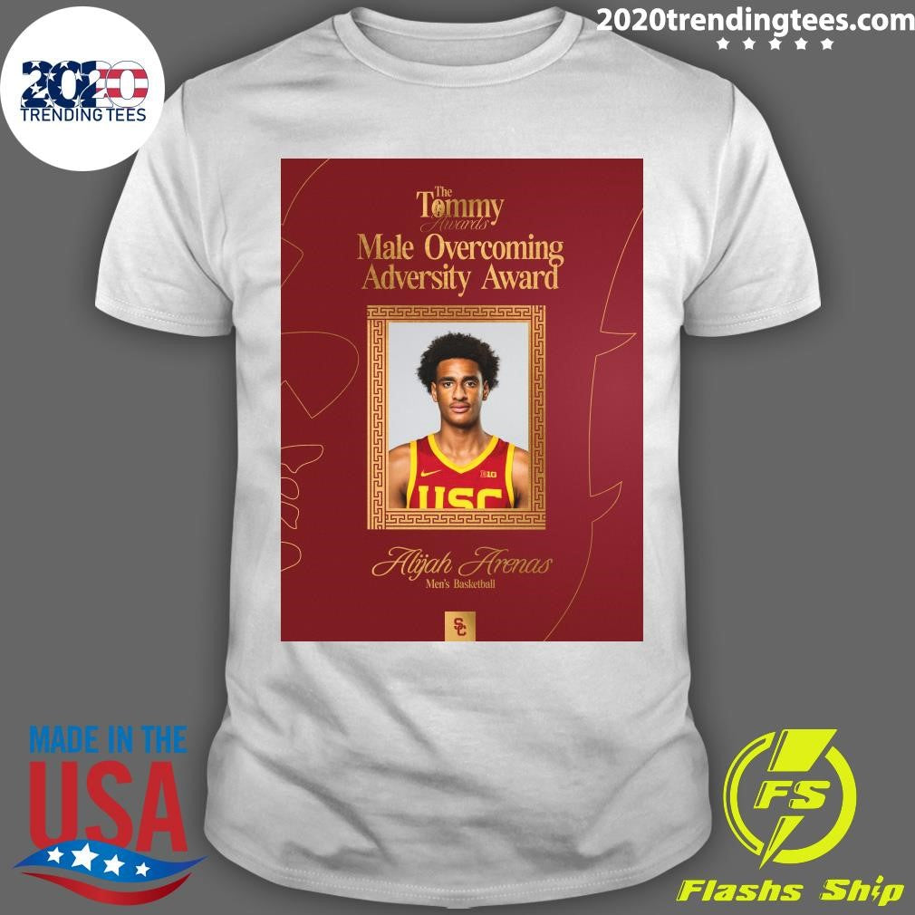 The Tommy Awards Male Overcoming Adversity Award Alijah Arenas Men’s Basketball Shirt