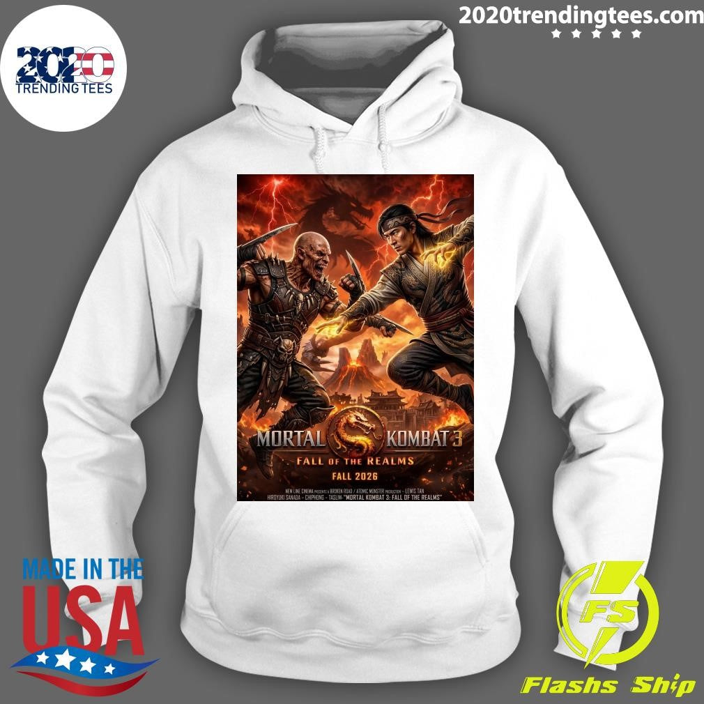 The Tournament Was Only The Beginning Now The Realms Go To War Mortal Kombat 3 Fall OF The Realms Fall 2026 Shirt
