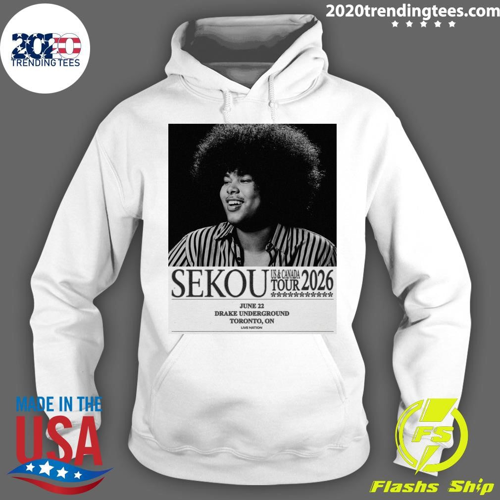 The UK’s Sekou is coming to Drake Underground on June 22, 2026 Shirt