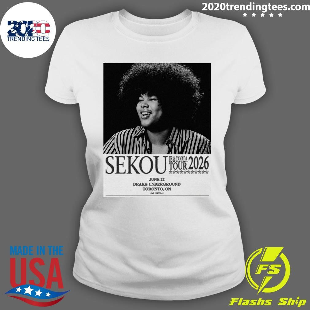 The UK’s Sekou is coming to Drake Underground on June 22, 2026 Shirt