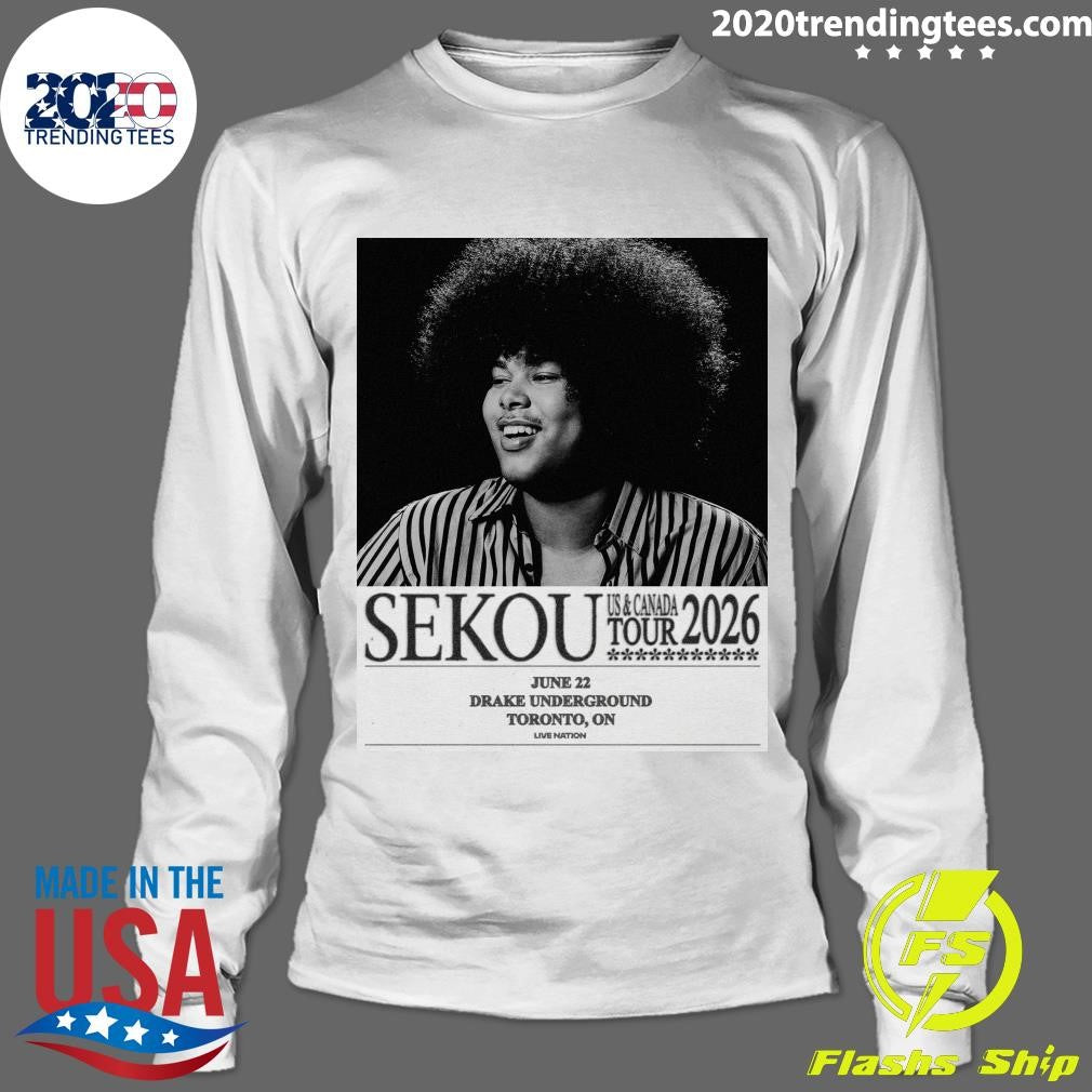 The UK’s Sekou is coming to Drake Underground on June 22, 2026 Shirt