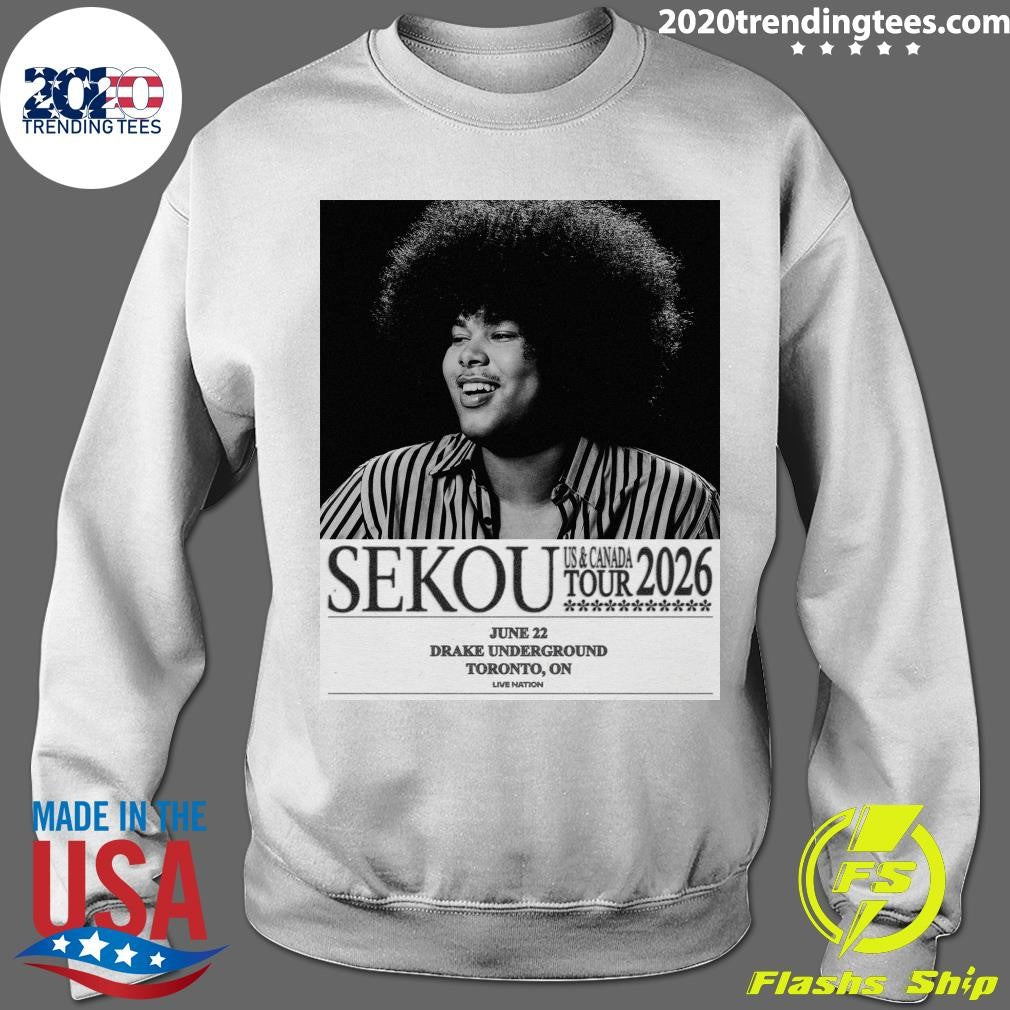 The UK’s Sekou is coming to Drake Underground on June 22, 2026 Shirt