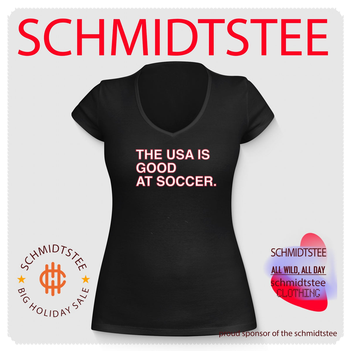 The Usa is good at soccer shirt