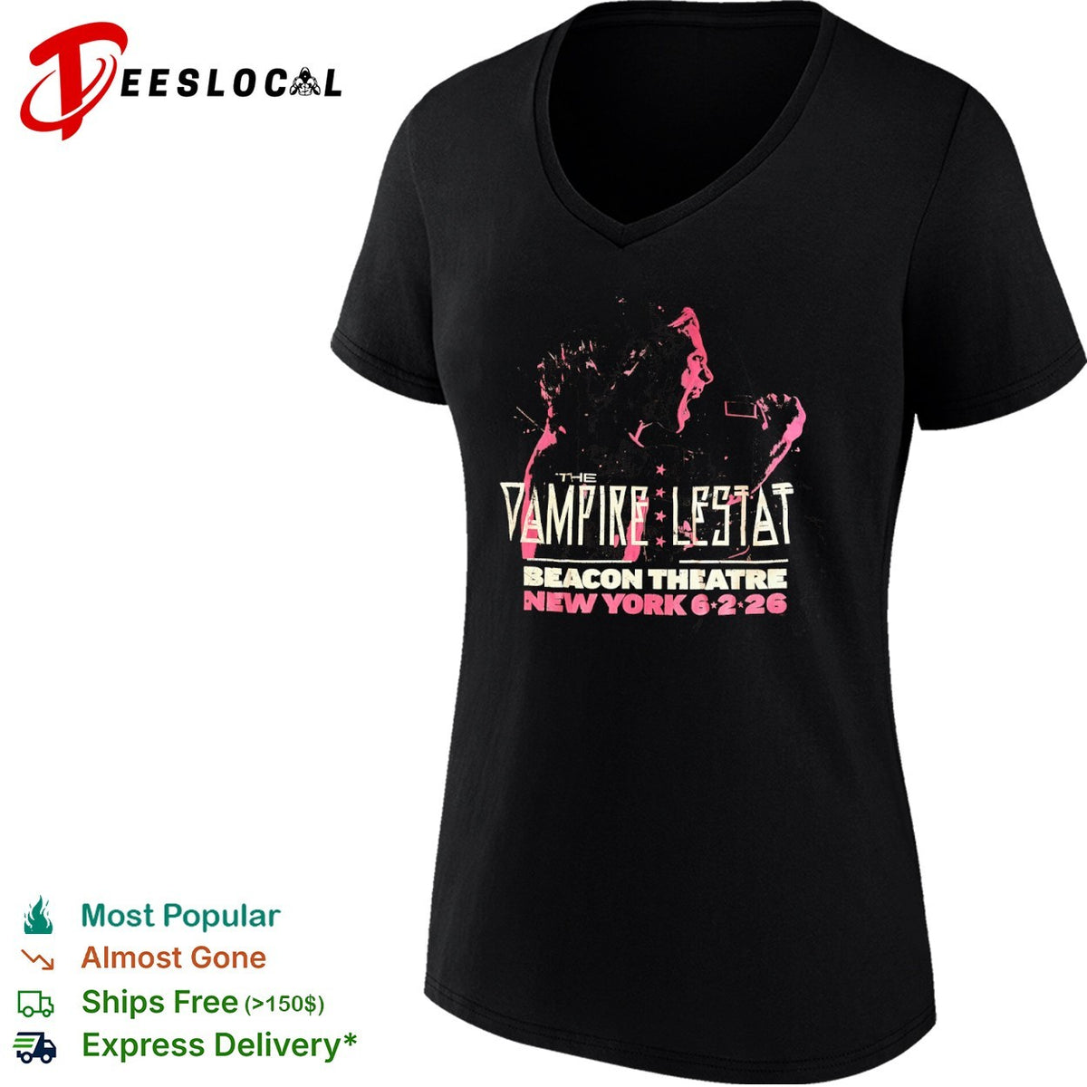 The Vampire Lestat Beacon Theatre New York 6 2 26 Anne Rice Interview shirt