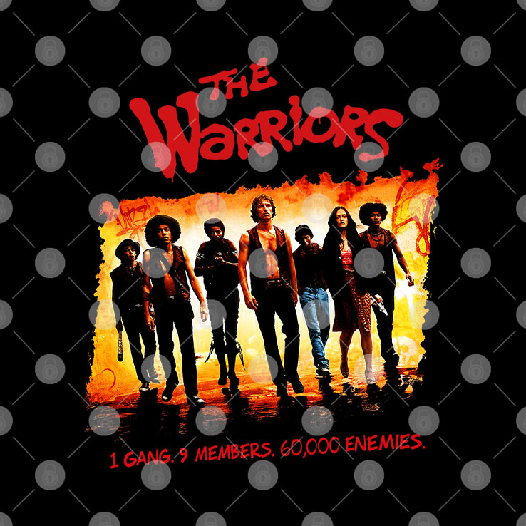 The Warriors 1979 1 Gang 9 Members 60000 Enemies T Shirt