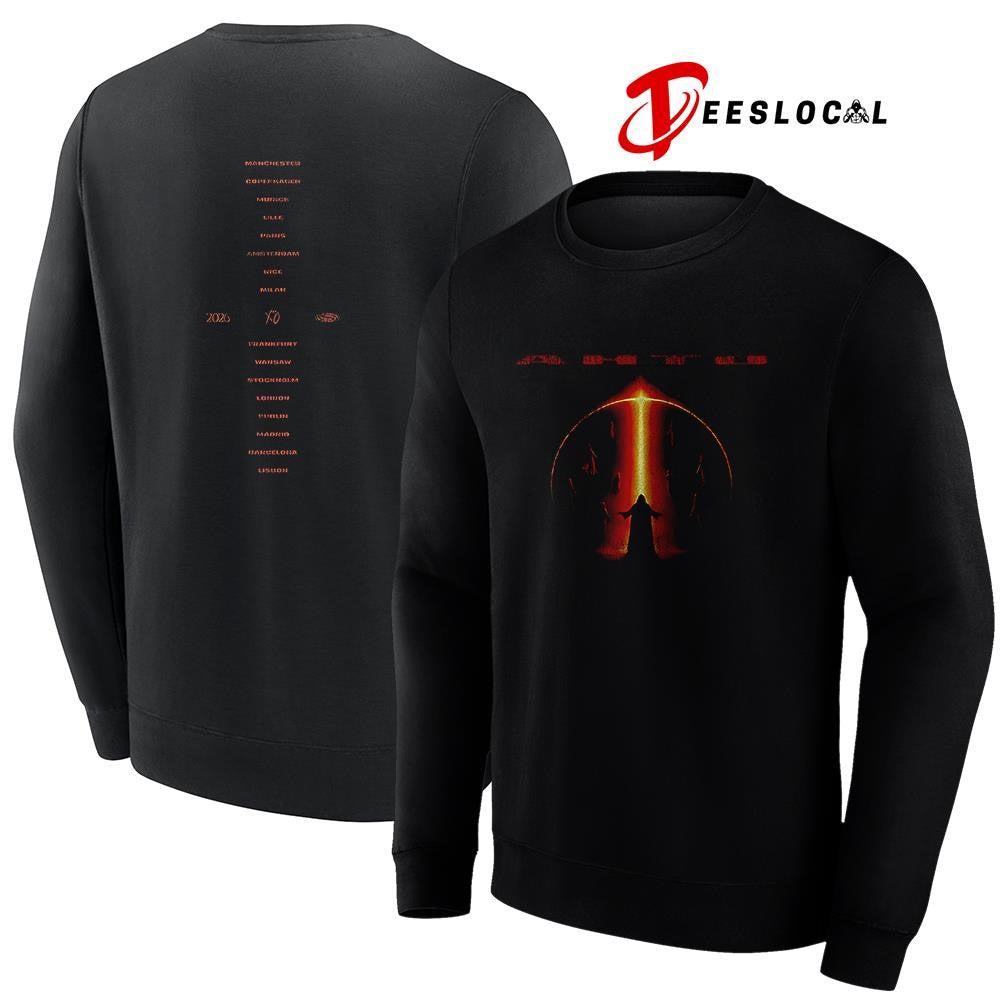 The Weeknd After Hours Til Dawn Europe and UK tradition cities shirt