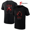 The Weeknd After Hours Til Dawn stadium tour cities graphic shirt