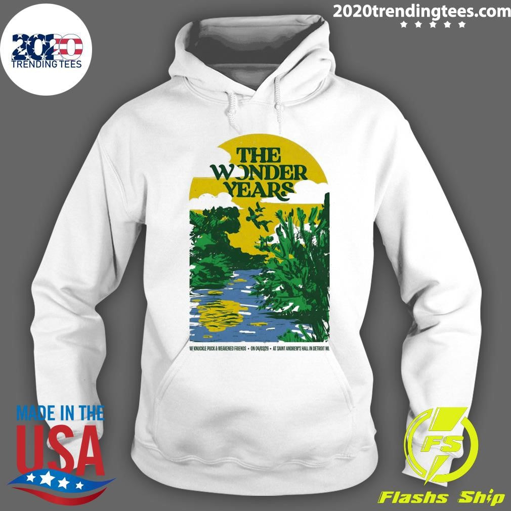 The Wonder Years Saint Andrew’s Hall in Detroit MI April 3 2026 Shirt