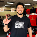 The constitution is king simple text shirt