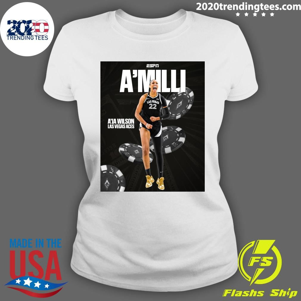 The deal is the largest in WNBA history to date A’ja Wilson to the Las Vegas Aces Shirt