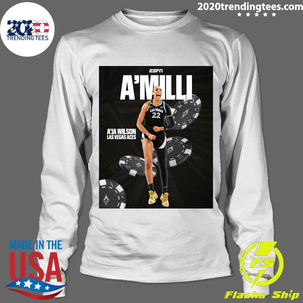 The deal is the largest in WNBA history to date A’ja Wilson to the Las Vegas Aces Shirt