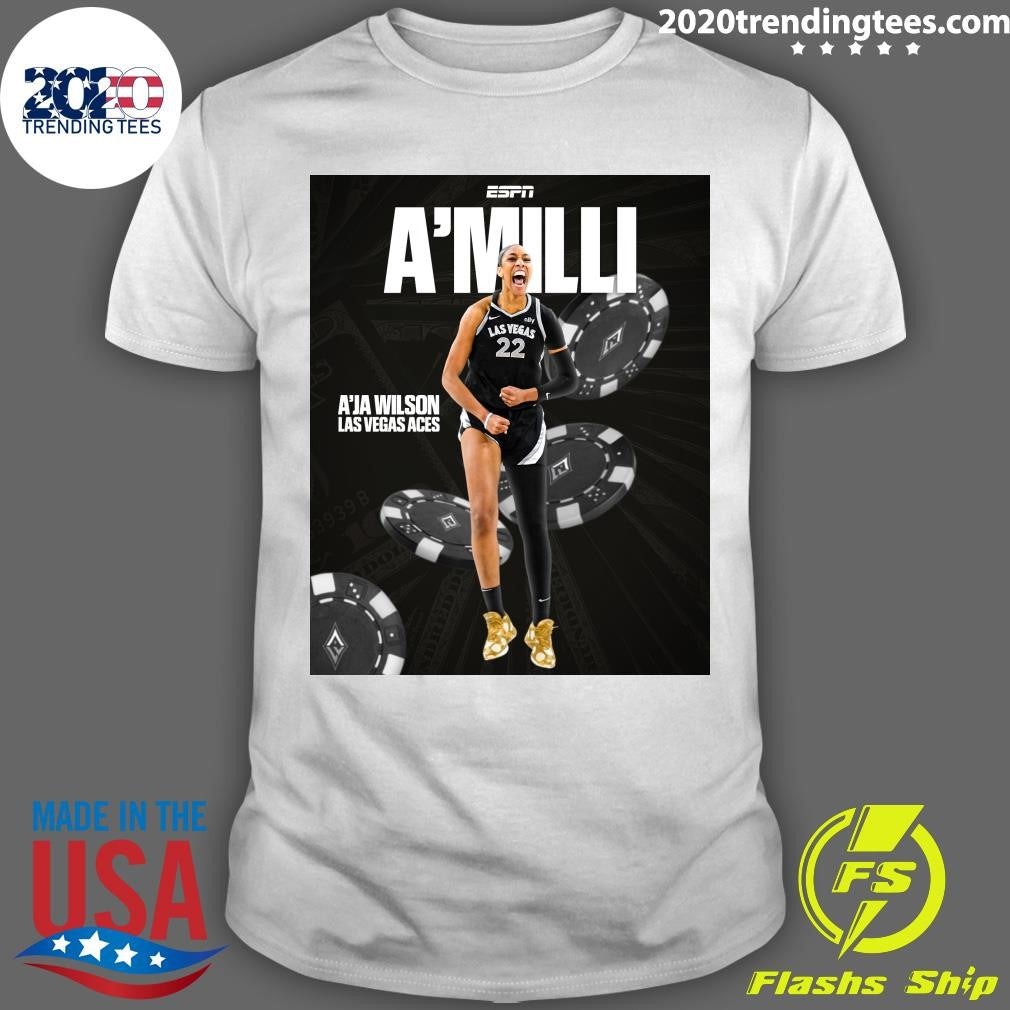 The deal is the largest in WNBA history to date A’ja Wilson to the Las Vegas Aces Shirt