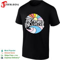 The future is inclusive rainbow sun wave ocean LGBTQ pride circle art shirt