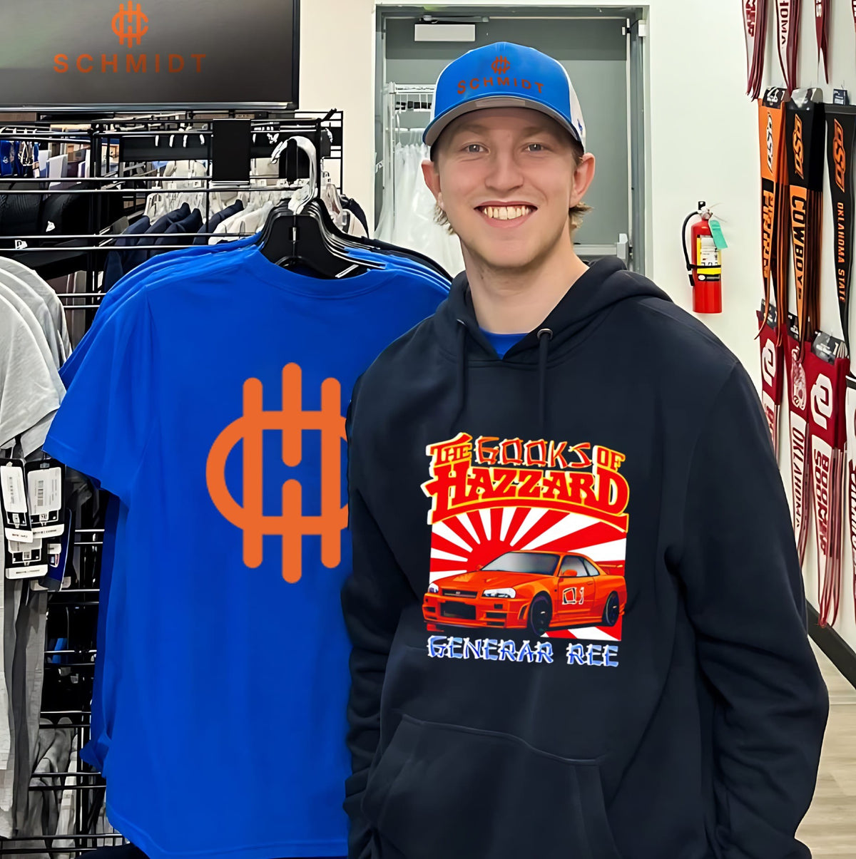 The gooks of Hazzard Generar Ree Japanese rising sun background shirt