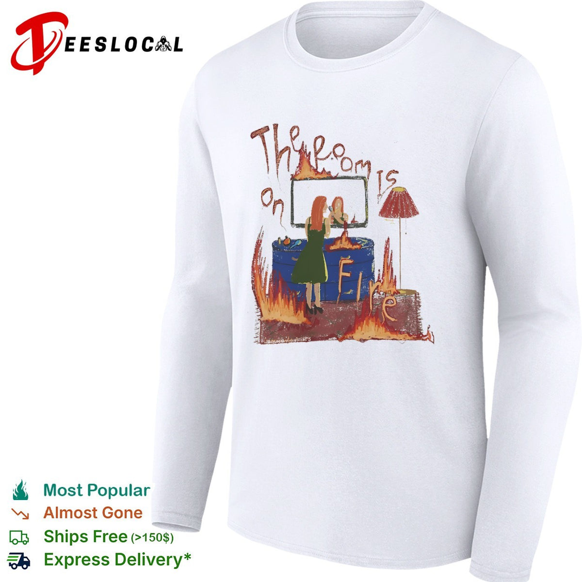 The room is on fire shirt