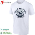 The sea was angry that day my friends Seinfeld George Costanza whale golf shirt