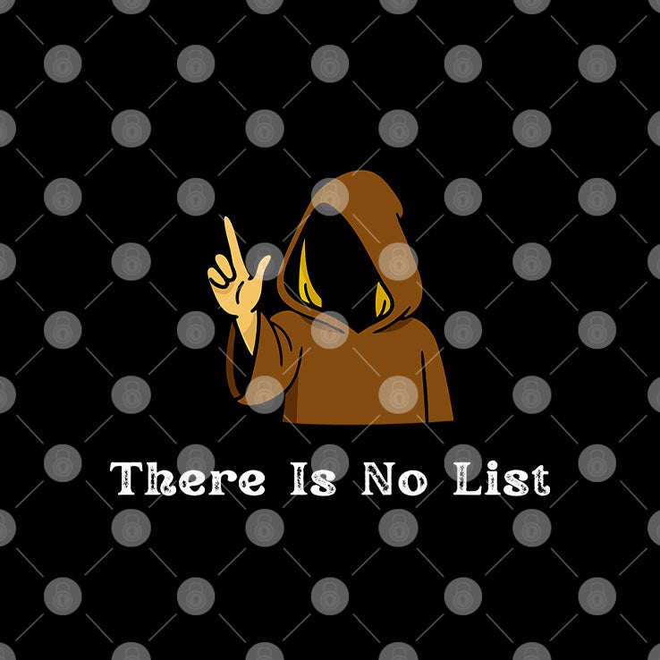 There Is No List Epstein Files Shirt