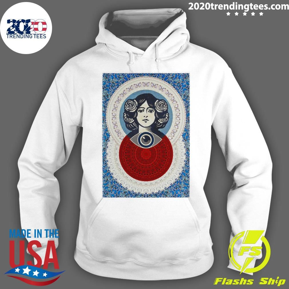 Third Eye Butterfly Mandala Prints by Shepard Fairey & Damien Hirst Now Available Shirt