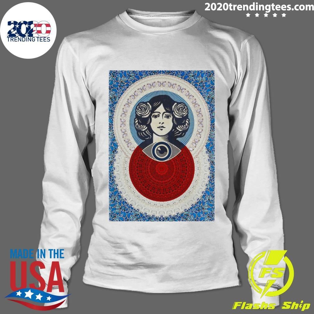 Third Eye Butterfly Mandala Prints by Shepard Fairey & Damien Hirst Now Available Shirt