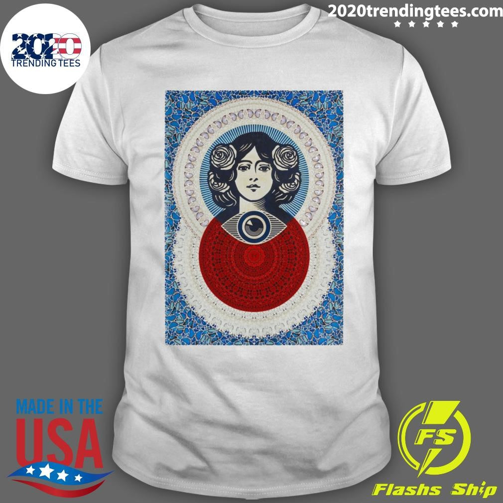 Third Eye Butterfly Mandala Prints by Shepard Fairey & Damien Hirst Now Available Shirt