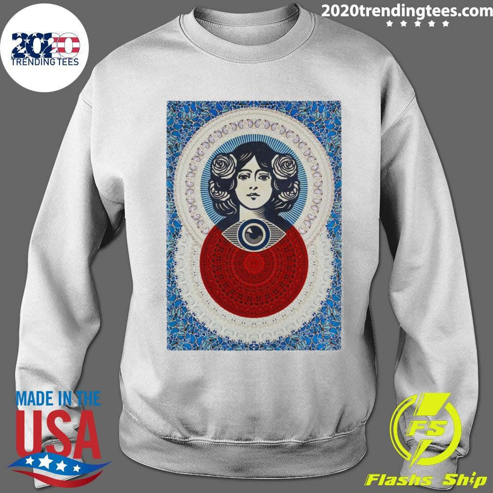 Third Eye Butterfly Mandala Prints by Shepard Fairey & Damien Hirst Now Available Shirt