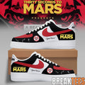 Thirty Seconds to Mars ”A Beautiful Lie vs. This Is War” European Tour Custom Air Force 1 Shoes