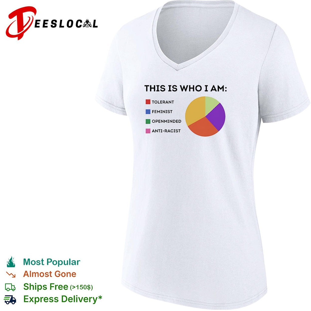 This is who I am Tolerant Feminist Openmined Anti-Racist shirt