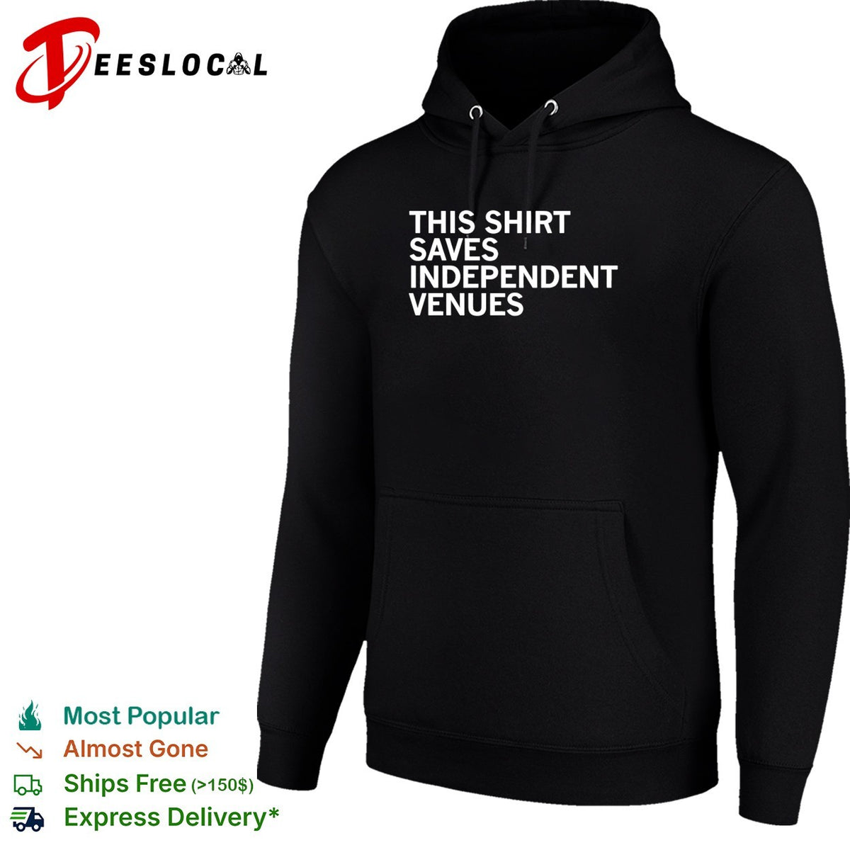 This shirt saves independent venues shirt
