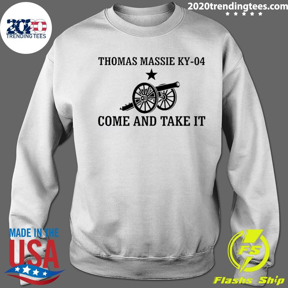 Thomas Massie Ky-04 Come And Take It Tee Shirt