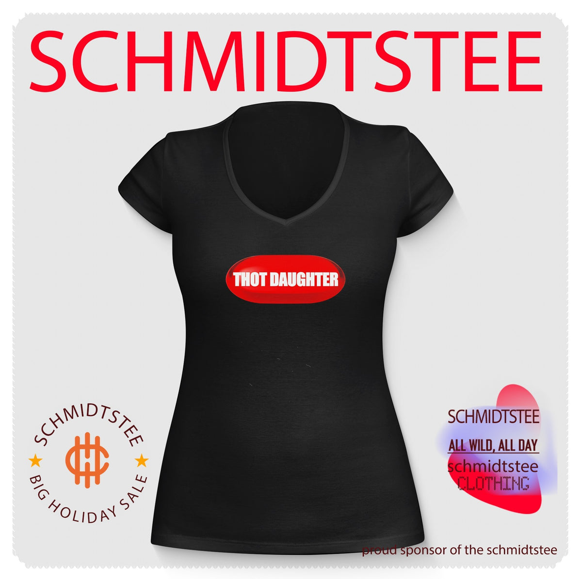 Thot daughter funny humor shirt