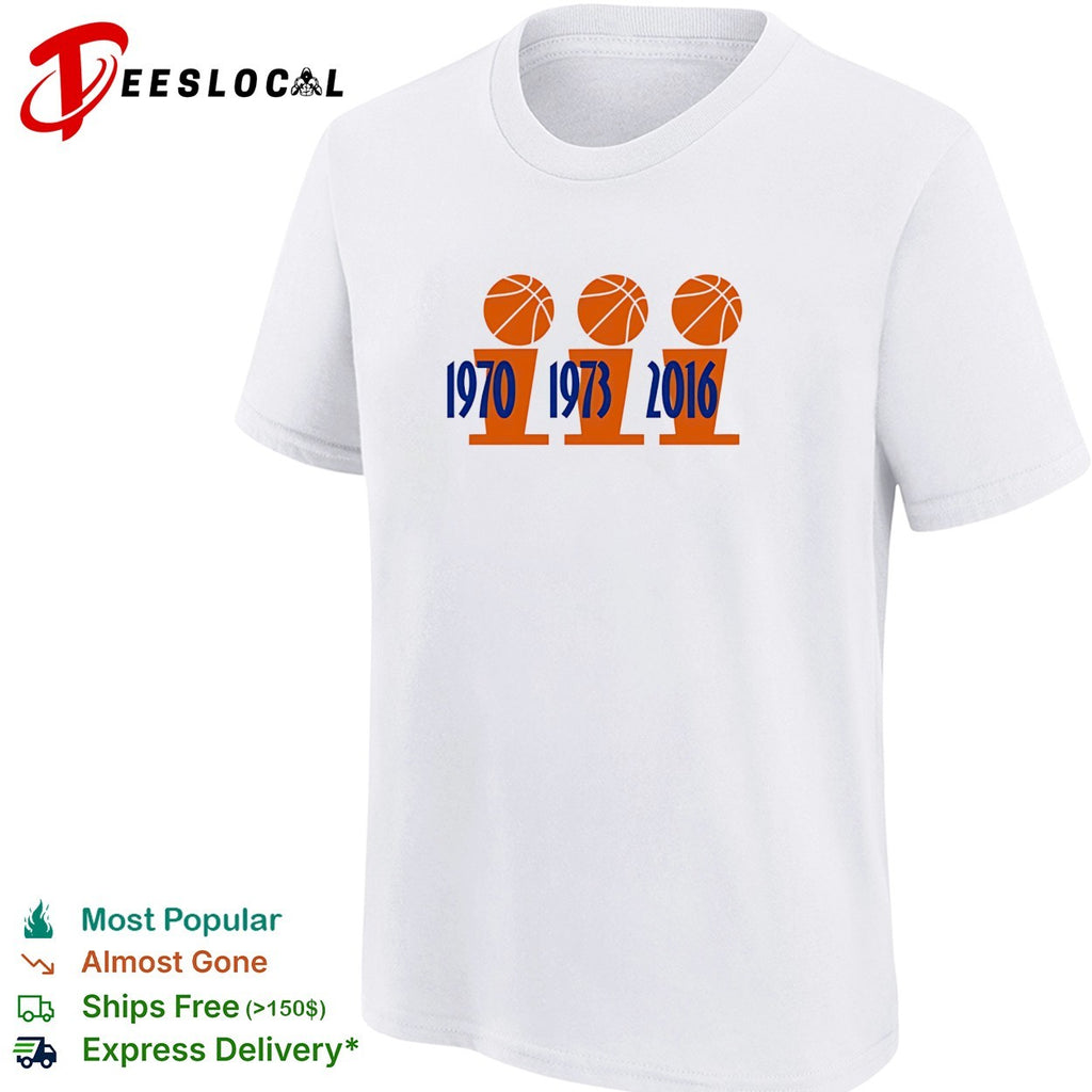 Three Championship Trophies 1970 1973 Finals 2026 shirt