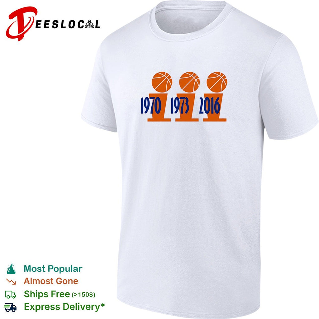 Three Championship Trophies 1970 1973 Finals 2026 shirt