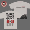 Three Days Grace Alienation 2026 Tour North America Merch All Over Gray T-Shirt