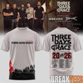 Three Days Grace Alienation Tour 2026 Shirt