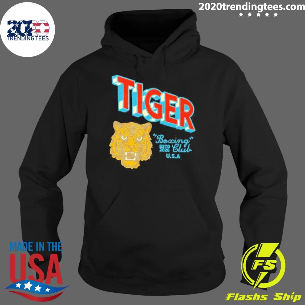 Tiger Boxing Club Estd 2026 Usa Shirt