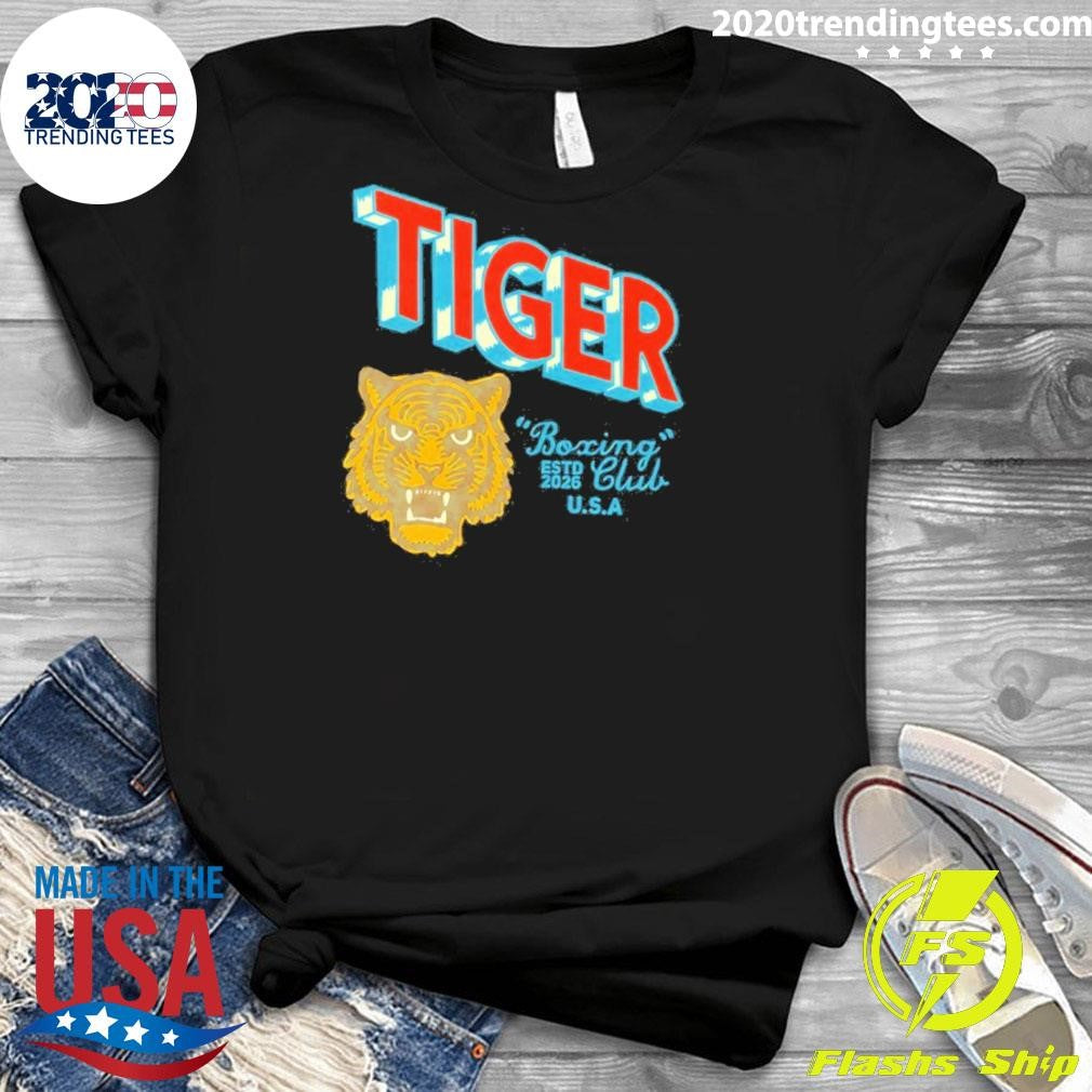 Tiger Boxing Club Estd 2026 Usa Shirt