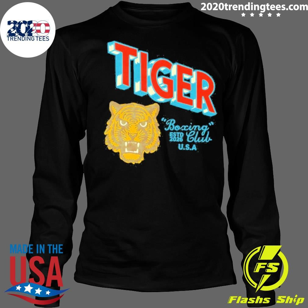 Tiger Boxing Club Estd 2026 Usa Shirt