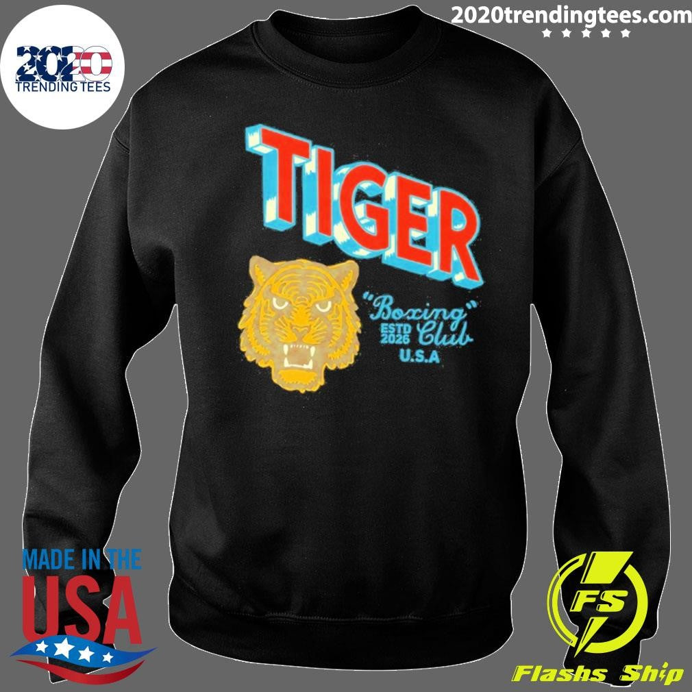 Tiger Boxing Club Estd 2026 Usa Shirt