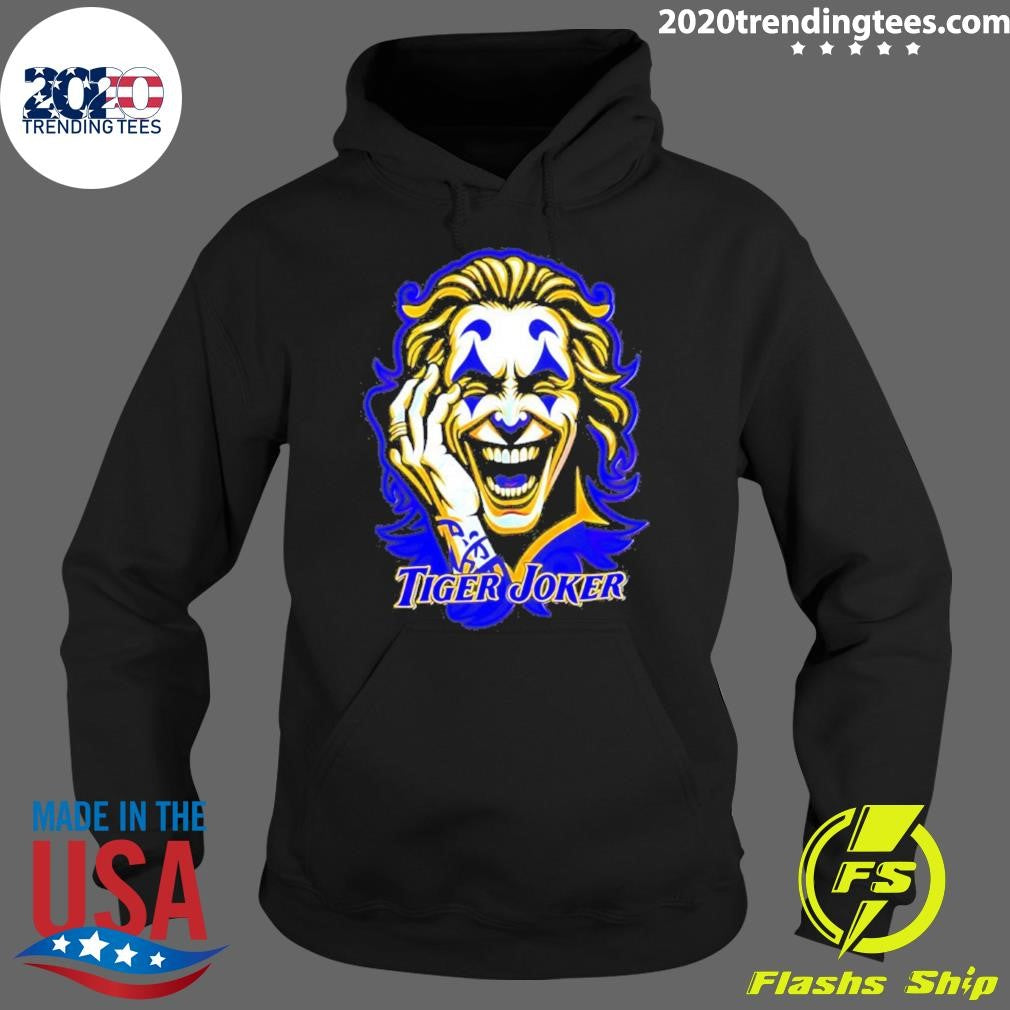 Tiger Joker Maniacal Visage Graphic Shirt