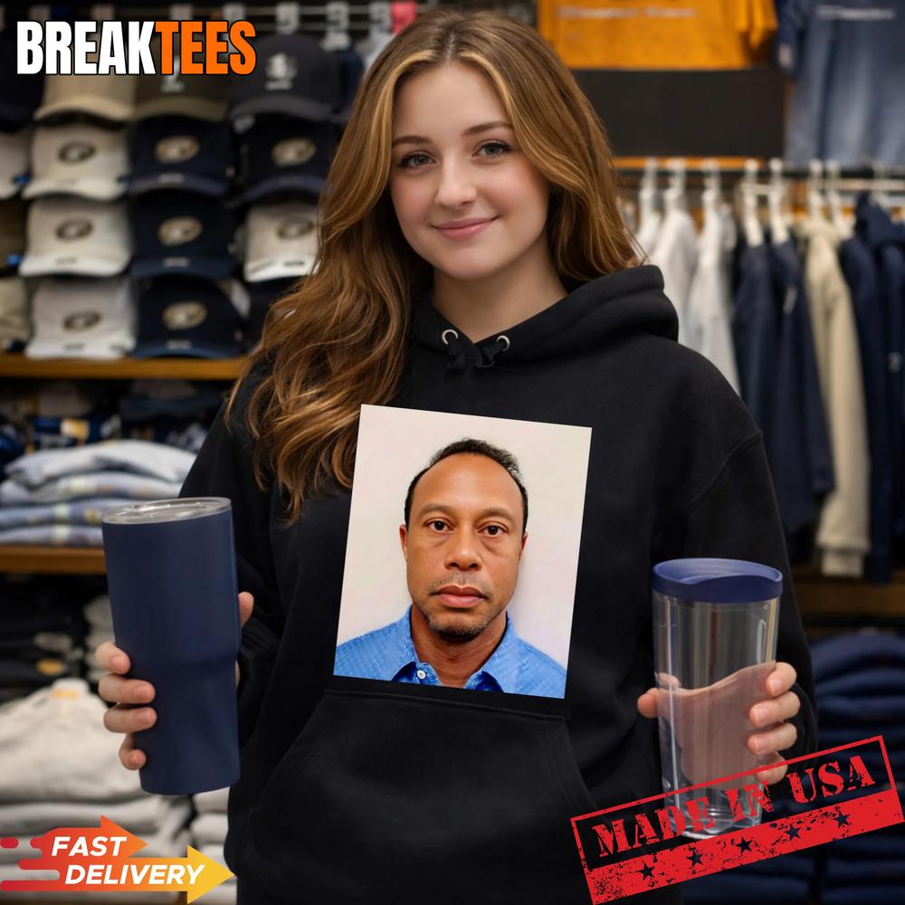 Tiger Woods Mugshot T-Shirt