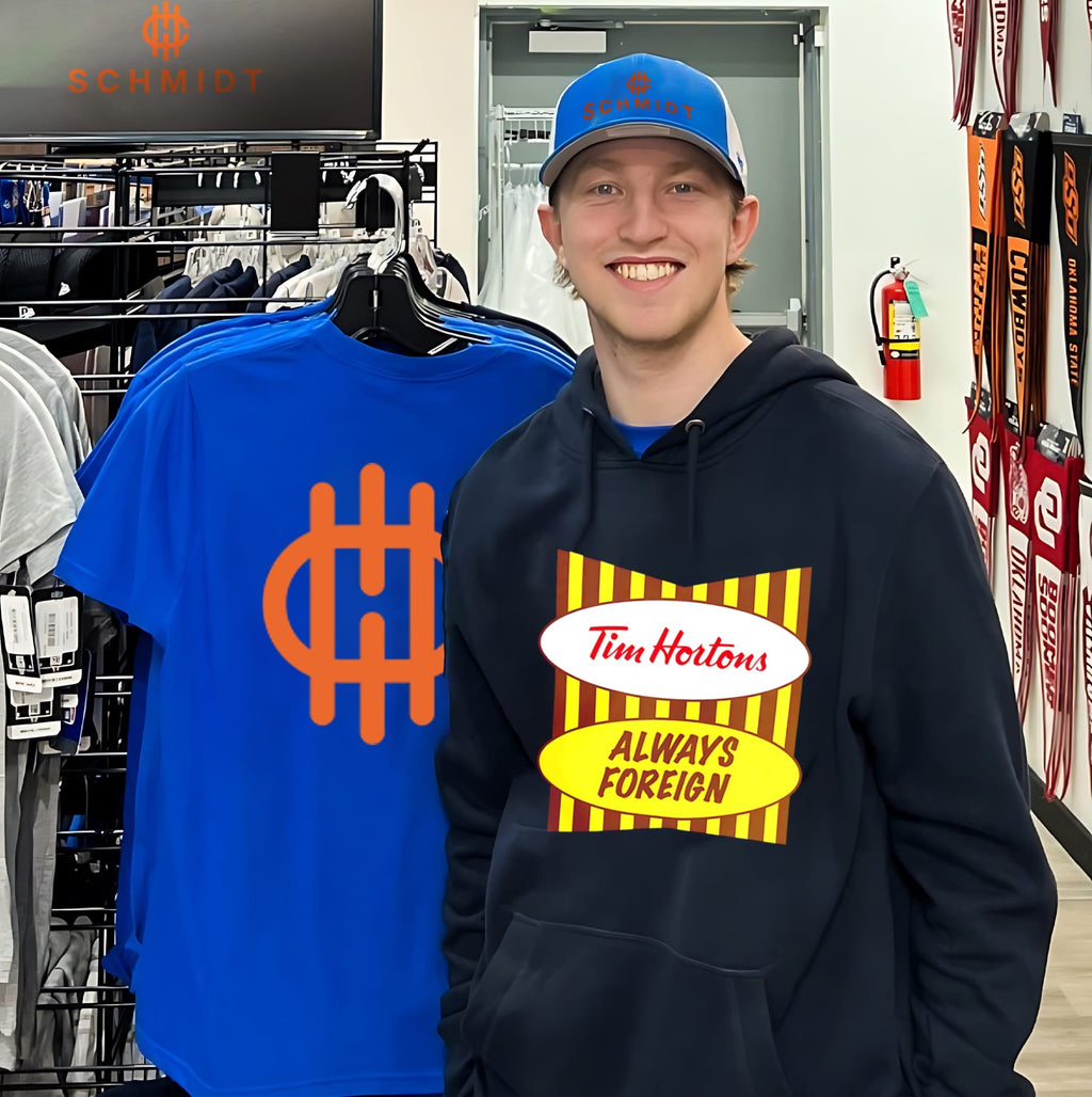 Tim Hortons Always Foreign logo shirt